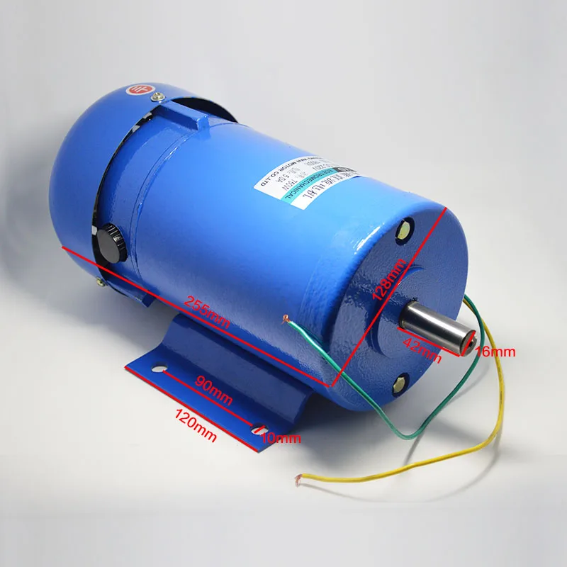 DC220V 750W 1800RPM Постоянный Магнит мощность двигателя к высокоскоростному приводу
