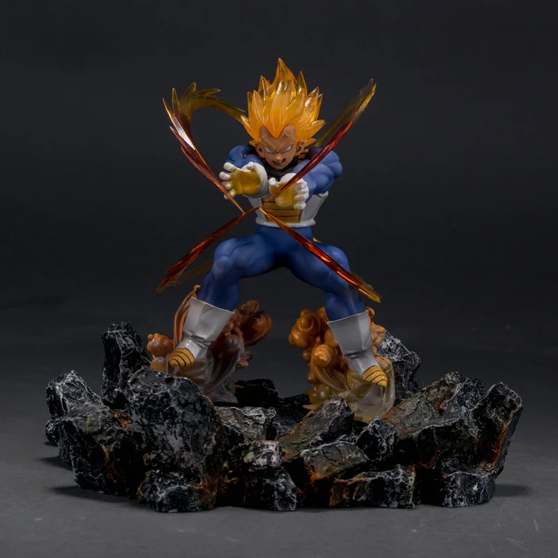 Аниме Драконий жемчуг Z GK Супер Saiyan Goku Смола фигурку Игрушечные лошадки, аниме Драконий жемчуг Z Вегета фигурку Brinquedos