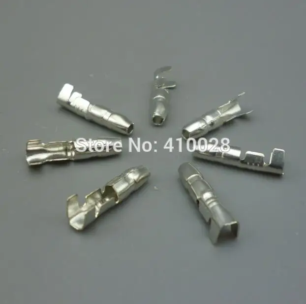 NO6 50PCS Shhworldsea 50 шт. 2,8 мм 4,8 мм 6,3 мм 4,0 мм 8 мм 7,8 мм 15 видов модель медь авто клеммы разъема Авто Автомобильные клеммы - Название цвета: NO6 50PCS