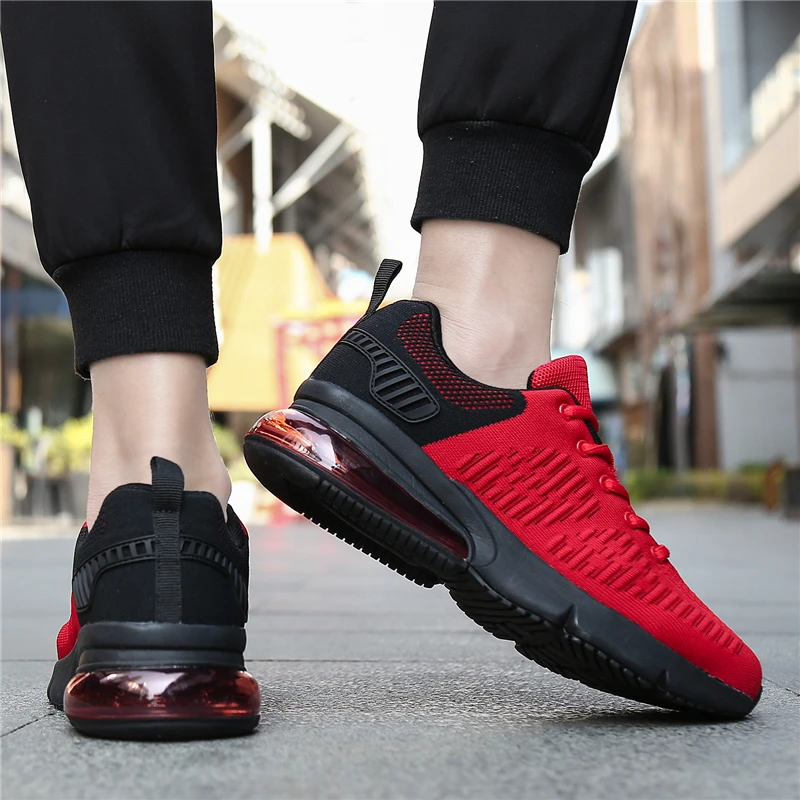 Сетчатые кроссовки мужские летние дышащие уличная спортивная обувь весенние