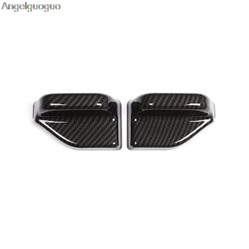 2 шт. хромированные автомобильные наклейки из углеродного волокна для ремня