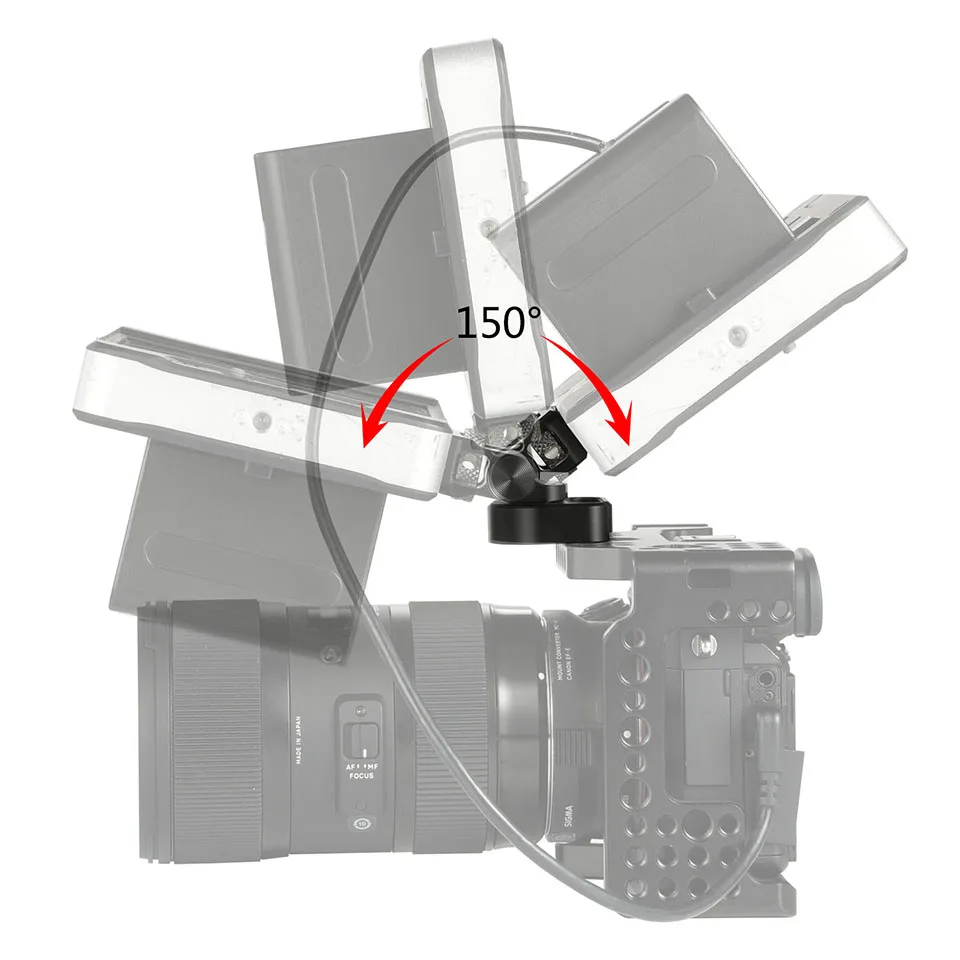 SmallRig DSLR камера держатель EVF крепление поворотное и наклонное крепление для монитора BSE2294
