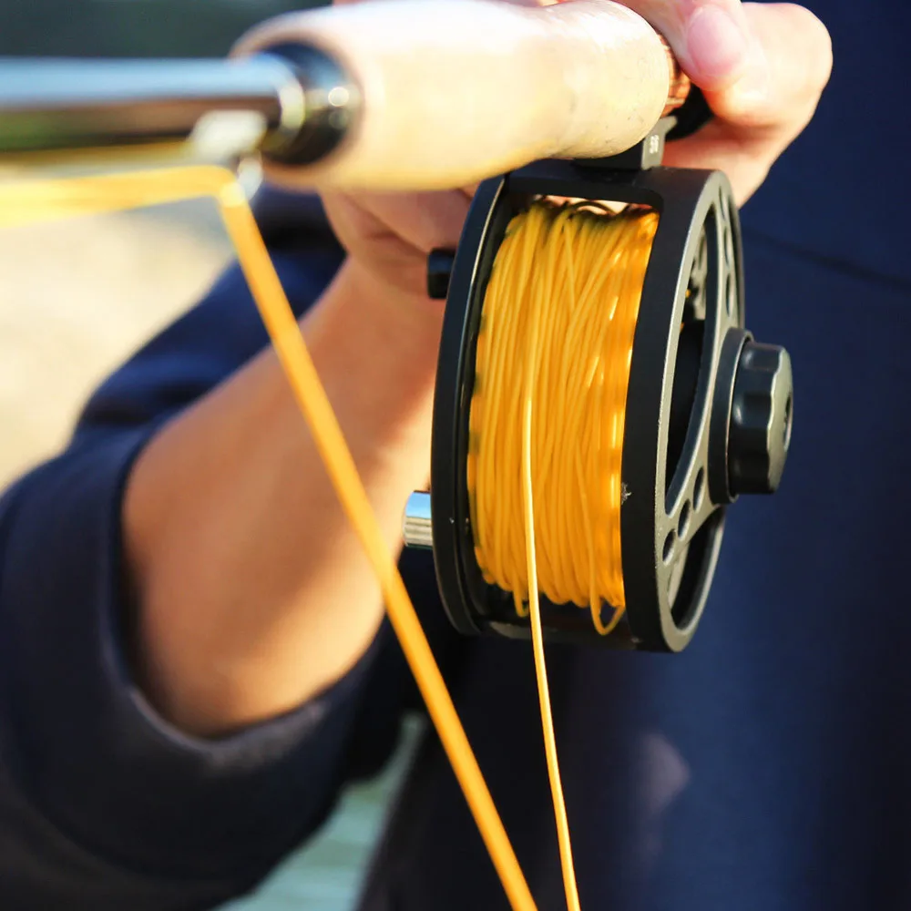 FL. оранжевый форели лосося WF 5F 100 футов нахлыст линий для нахлыстом|fly line|fishing linefly