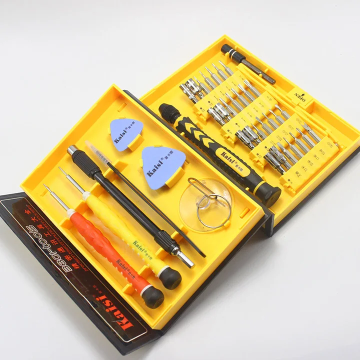

Kaisi 38 in 1 Precision Screwdrivers Kit Opening Repair Phone Tools Set for iPhone 4/4s/5 iPad Samsung