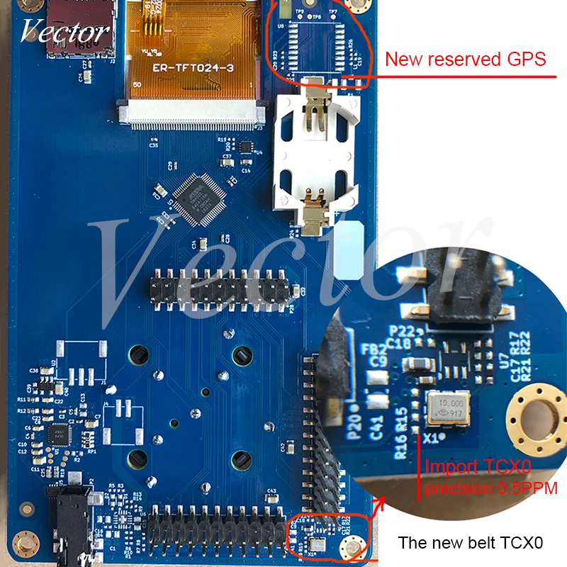 Новинка PORTAPACK с кристаллом 0 5 ppm для HackRF One полнофункциональный
