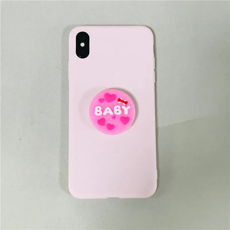 baby Чехлы для samsung Galaxy Note 9, Note 8, 3, 4, 5, note9, мягкий силиконовый чехол из ТПУ, 3D держатель для телефона - Цвет: baby