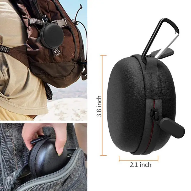 For Apple Watch Series 7 6 5 4 3 2 1 Portable Charger Holder Dock Case Travel Hard Protective Airpods Bag Pouch Cover Zipper Box