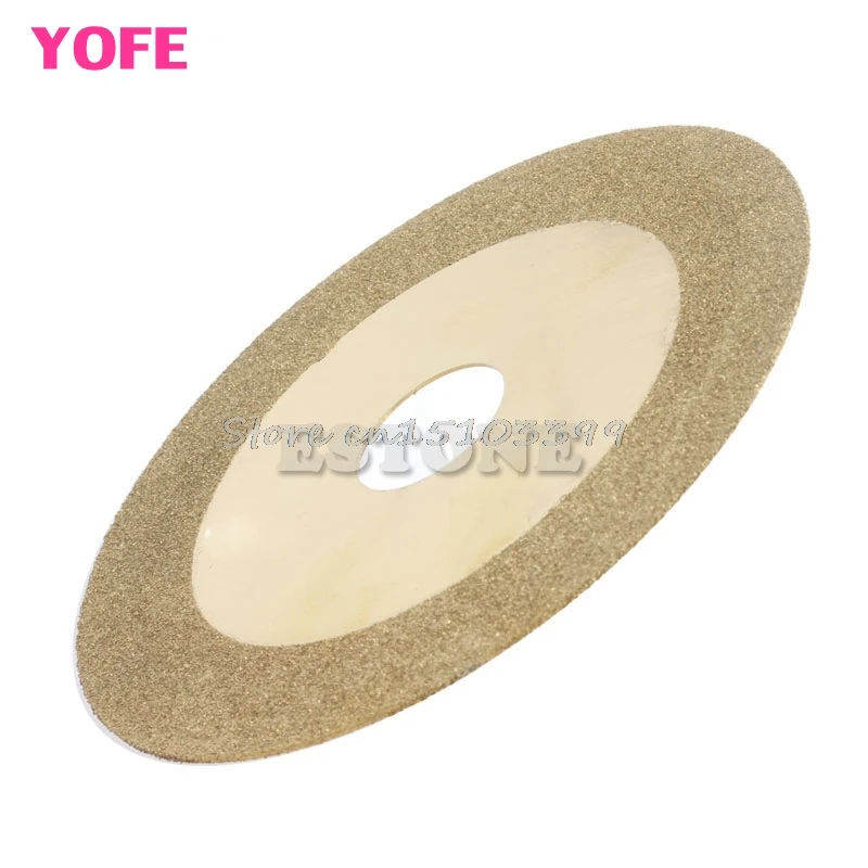 

100mm 4'' Diamond Coated Flat Wheel Disc Glass Stone Grinding Cutting Tool New G08 Whosale&DropShip