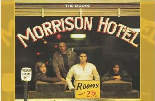 

THE Door-MORRISON HOTEL SILK постер декоративная стена paint 24x36 дюймов