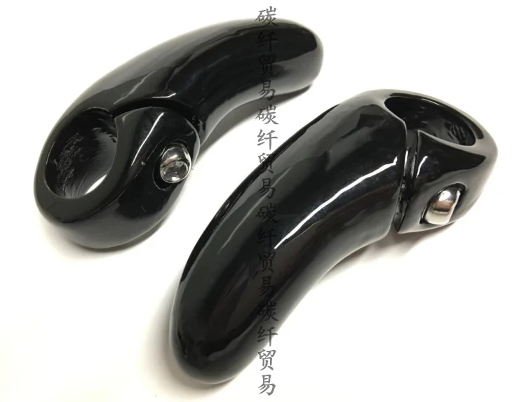 NO LOGO full Carbon Fiber mountain bike auxiliary handlebar / MTB Small Auxiliary Handlebar/ | Спорт и развлечения