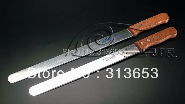 Нож для выпечки 12 и 14 дюймов/лопатки теста/нож хлеба/нож торта бесплатная