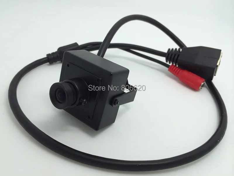 Сетевая камера Super Mini HD Box P2P с двухпотоковым облачным сервером и объективом рыбий