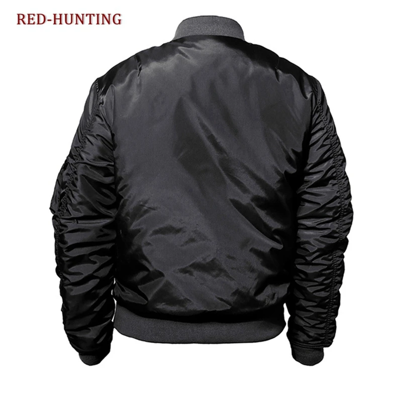 Outdoor Haiking Jacket Men Pilot Green Black Wear Pilot Bomber Jacket Men Wind Breaker Jacket fit for Winter