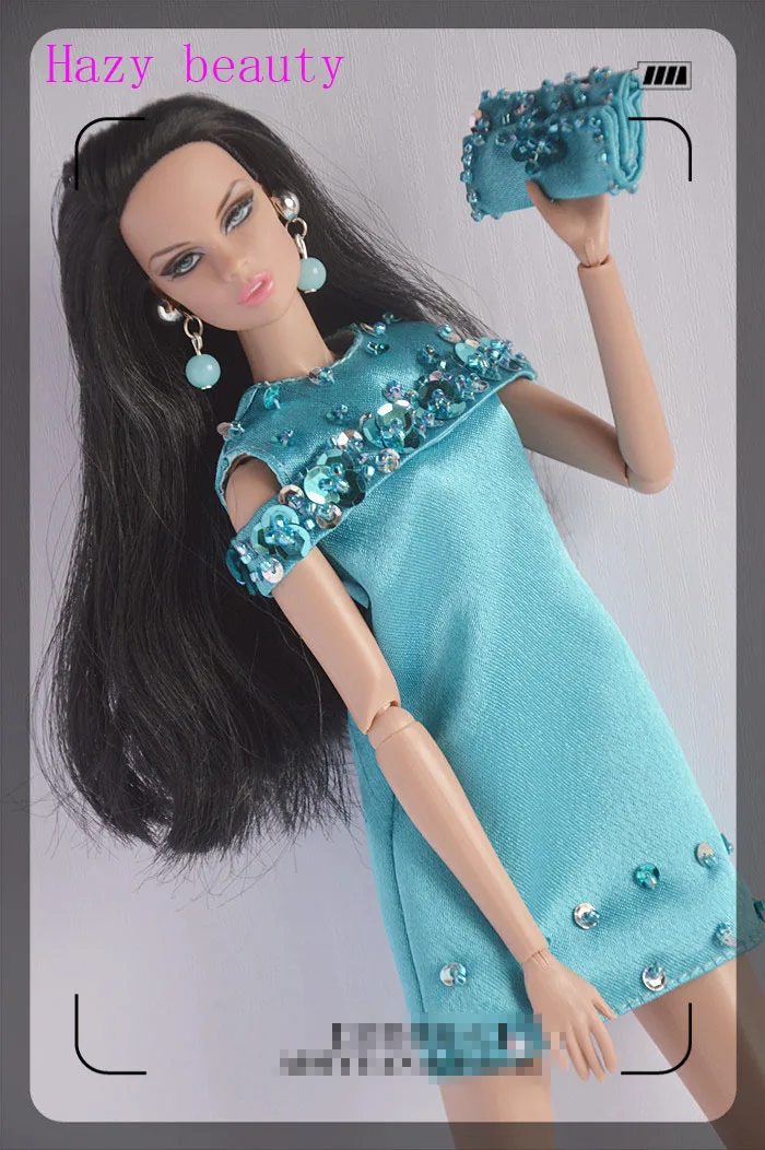 Кукольное платье ручной работы для 1:6 куклы BBI336|doll dress|handmade doll dressesdress for dolls |