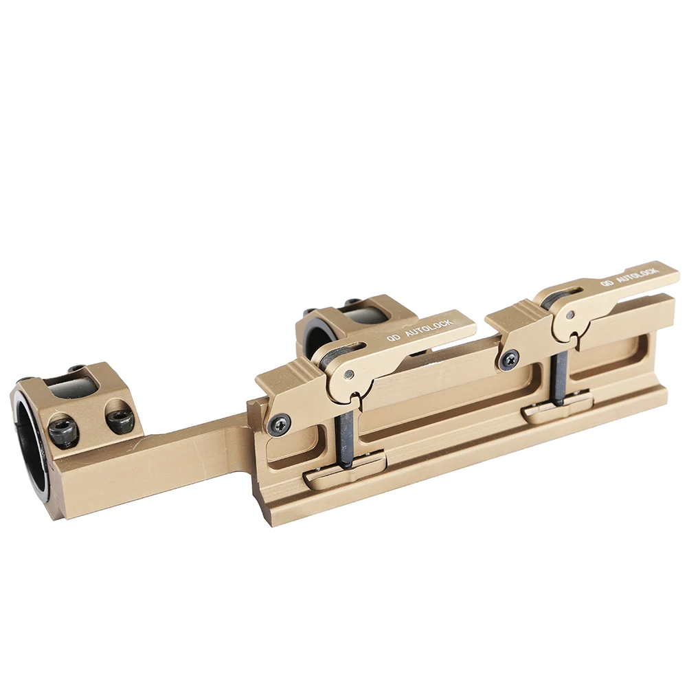 SPINA OPTICS Tactical Quick Release 30mm/25mm Rifle Scope Mount QD Cantilever Dual Rings Fits 20mm Weaver Rails | Спорт и
