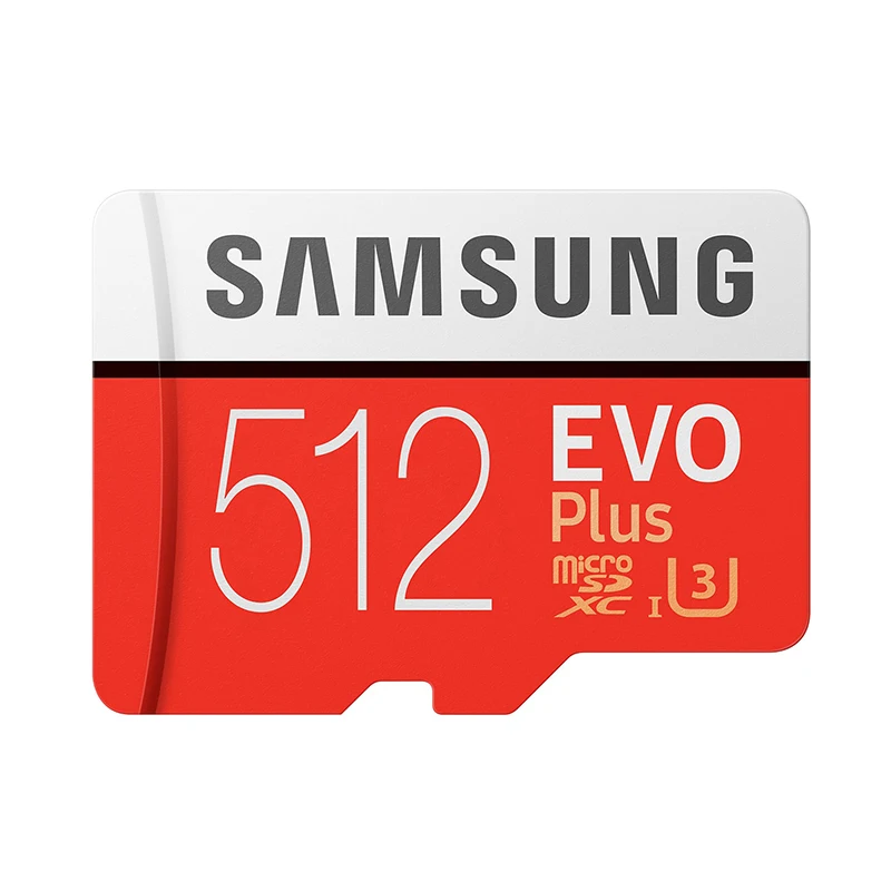 EVO Plus-512GB SAMSUNG карты MicroSD 256 GB 128 GB карты памяти 64 Гб 32 GB транс карты флэш-памяти UHS-I U1 U3 class10 SDXC SDHC 4 K HD картао де memoria - Емкость: EVO Plus-512GB