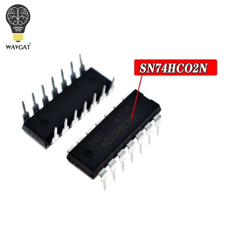 10 шт. SN74HC00N SN74HC02N SN74HC07N SN74HC08N SN74HC10N SN74HC32N DIP 74HC00 74HC02 74HC07 74HC08 74HC10 74HC32 74HC138 чип|Интегральные схемы| |