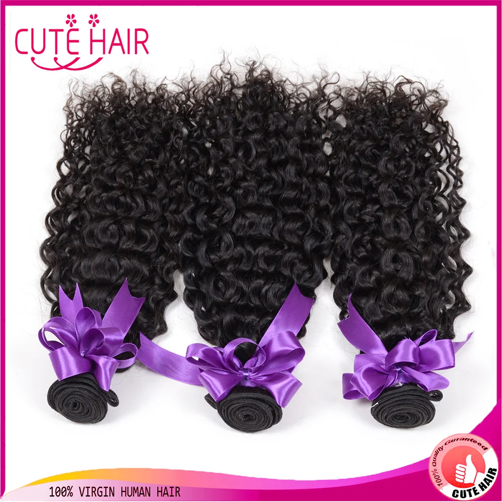 Бразильский Weave Волос Девственницы Связки Kinky Вьющихся 3 Bundle Предложения Афро