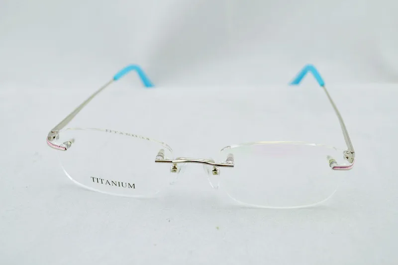 Оправа для очков титановая без оправы специальные безободковые по рецепту |