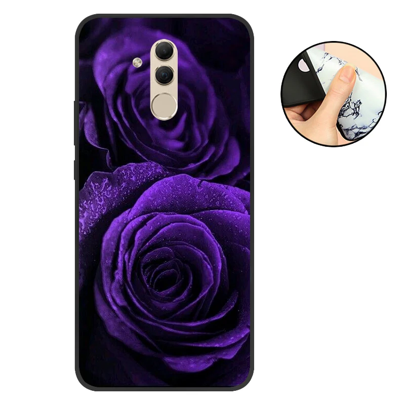 Чехол Funda для Huawei Mate 20 Lite силиконовый чехол Mate20 Мягкий Матовый Бампер 6 3 дюйма