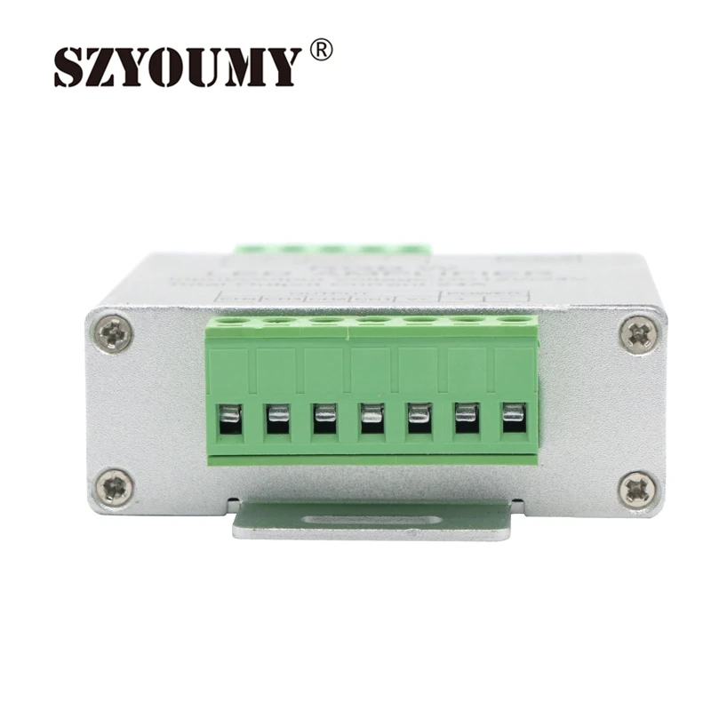 SZYOUMY Светодиодная лампа в алюминиевом корпусе 4CH усилитель постоянного тока 12 В 24A