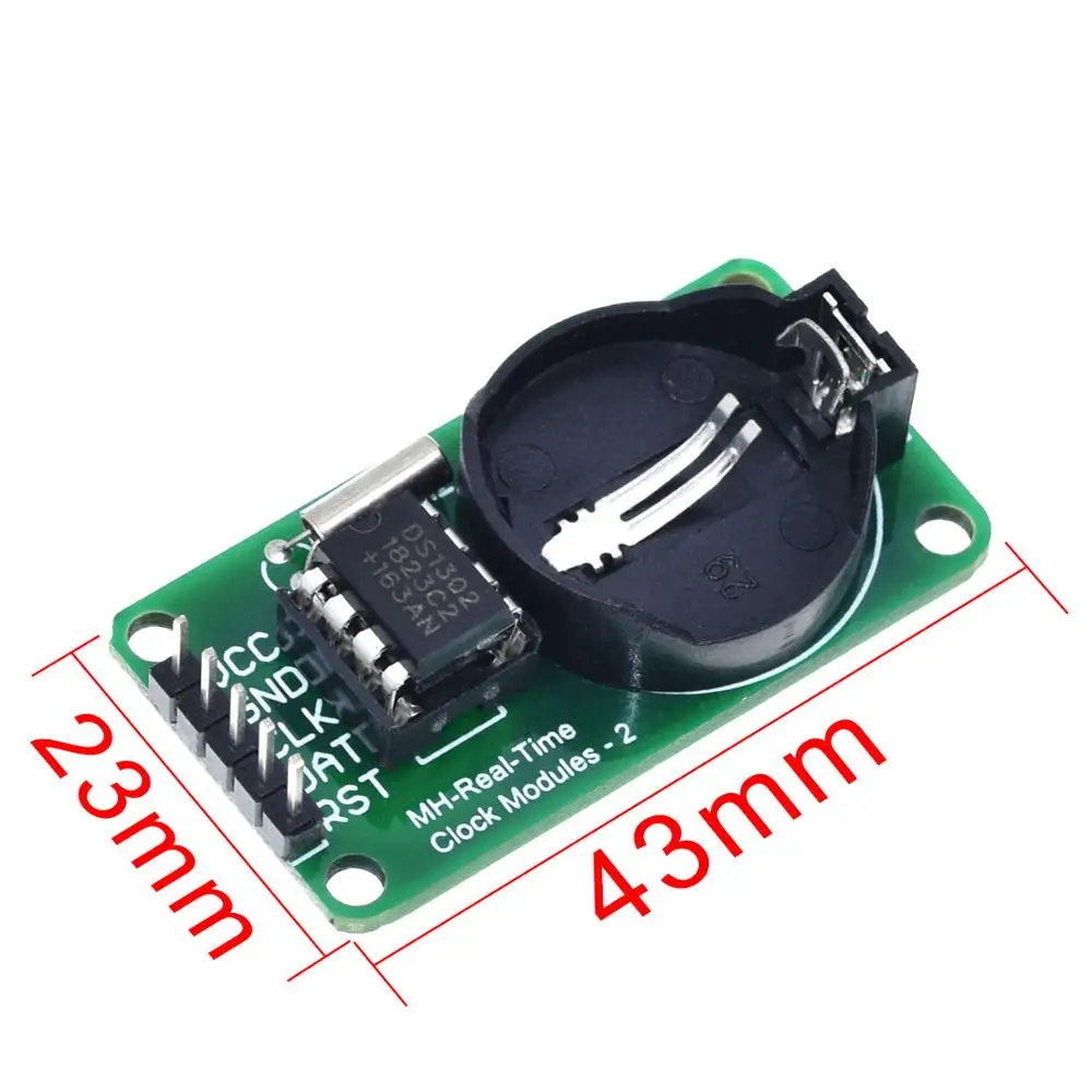 TZT Новое поступление RTC DS1302 модуль часов реального времени для AVR ARM PIC SMD для Arduino