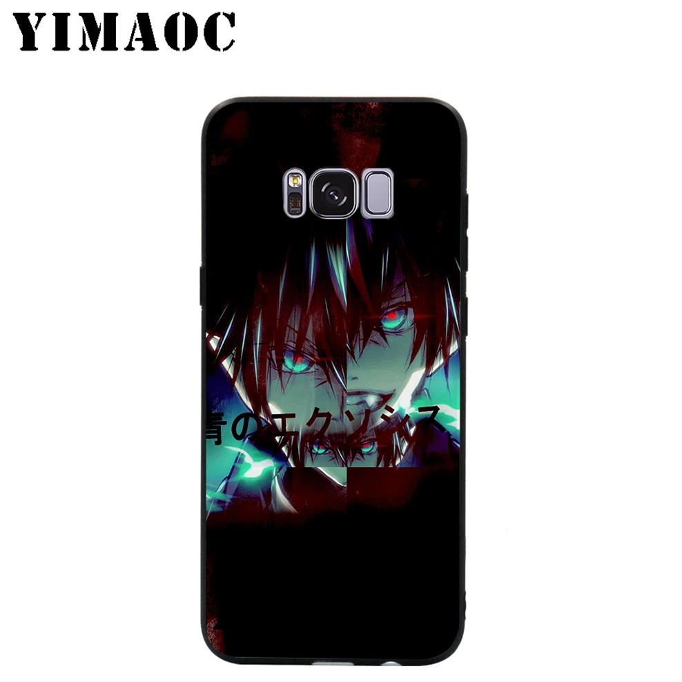 YIMAOC Blue Exorcist Anime Soft Case for Samsung Galaxy S10 S10e S9 S8 A6 Plus S7 S6 Edge A7 A5 A3 J6 Note 9 8 |