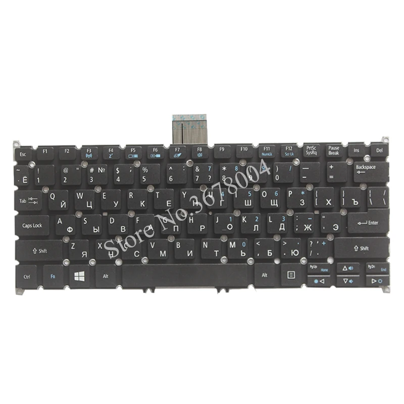 Новая русская клавиатура для Acer Aspire V5 122 122P 132P V13 132 E11 V3 371 RU Клавиатура ноутбука без