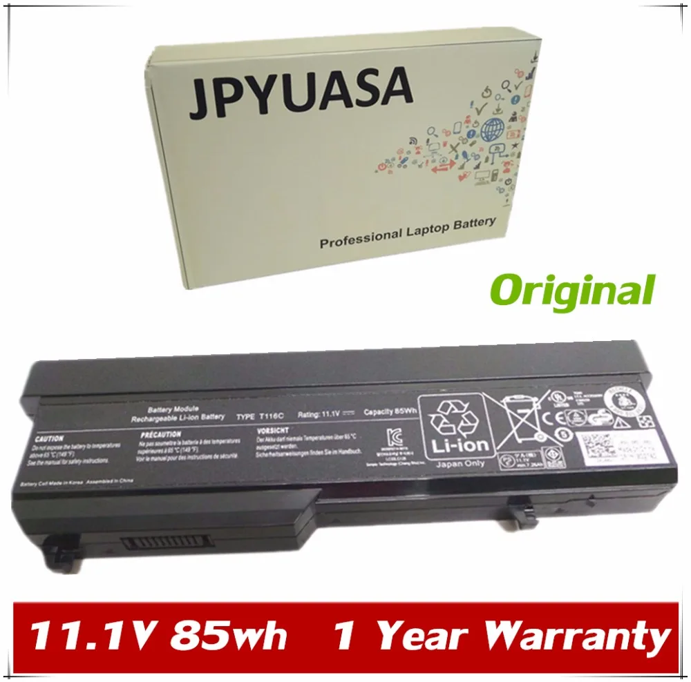 

7XINbox 11.1V 85wh 9 Cells Laptop Battery T116C For Dell Vostro 1310 1320 1510 1520 2510 T112C T114C T116C K738H