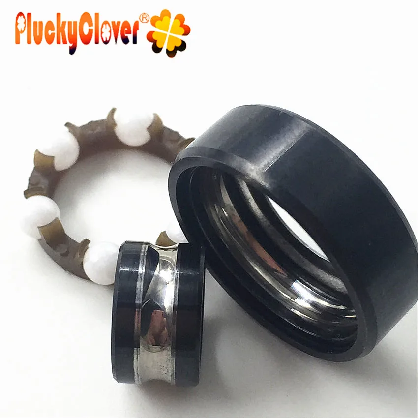 1 шт. Pluckyclover Swiss белый или черный керамический Гибридный шарикоподшипник 608Z