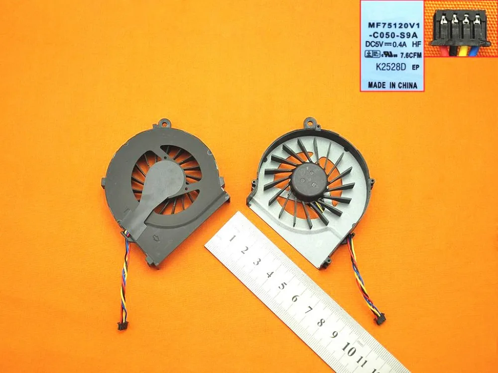 

New Laptop Cooling Fan for HP Pavilion G4-1000 G6-1000 G7-1000/CQ58-B P/N MF75120V1-C050-S9A DFS531105MC0T CPU Cooler Radiator
