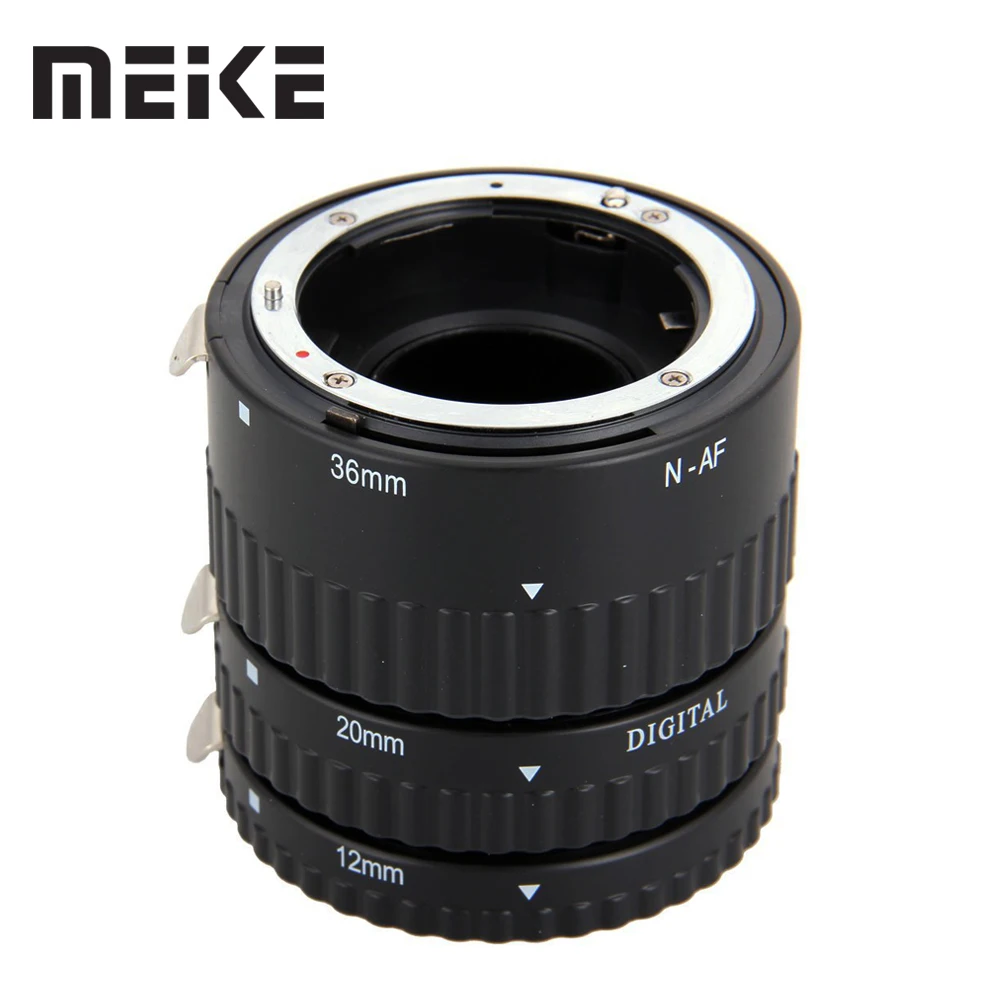 Металлический удлинитель Meike AF для Nikon D7100 D7000 D5100 D5300 D3100 D800 D750 D600 D90 D80 DSLR камеры|tube
