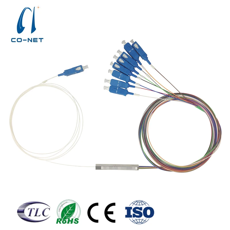 1x8 plc сплиттер SC/UPC 1 м|Переходники и адаптеры| |