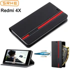 Чехол для Xiaomi Redmi 4X, откидной Чехол для Redmi4X, кожаный силиконовый чехол для Xiaomi Redmi 4X Pro Prime с держателем для карт