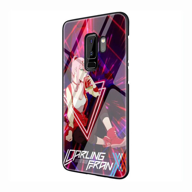 G3 Darling в Franxx закаленное Стекло мягкий чехол для телефона для samsung Galaxy S7 край S8 S9 S10 Note 8, 9, 10, плюс A10 20 30 40 50 60 70 - Цвет: G3