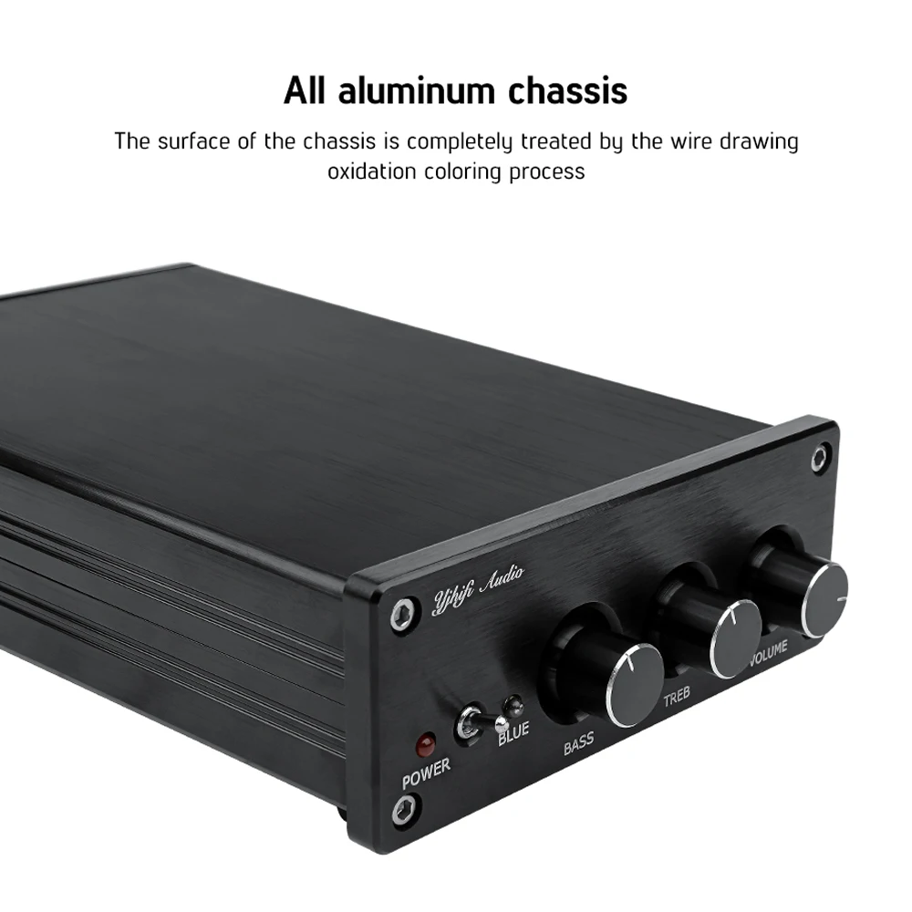 AIYIMA 2 1 Bluetooth 5 0 звуковые усилители TPA3255 усилитель сабвуфера 150Wx2 + 325 Вт Класс D Hi Fi