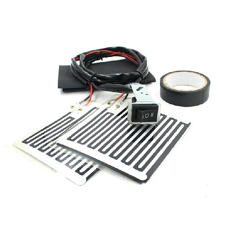 Горячие 12V универсальный мотоцикл руль теплый набор грелка колодки BX|Ручки для