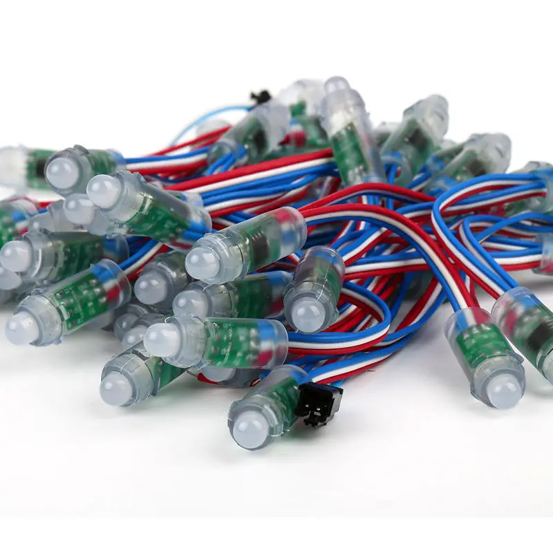 Цифровой rgb 12 мм UCS1903 светодиодный пиксельный модуль светильник s ip68 Светодиодный