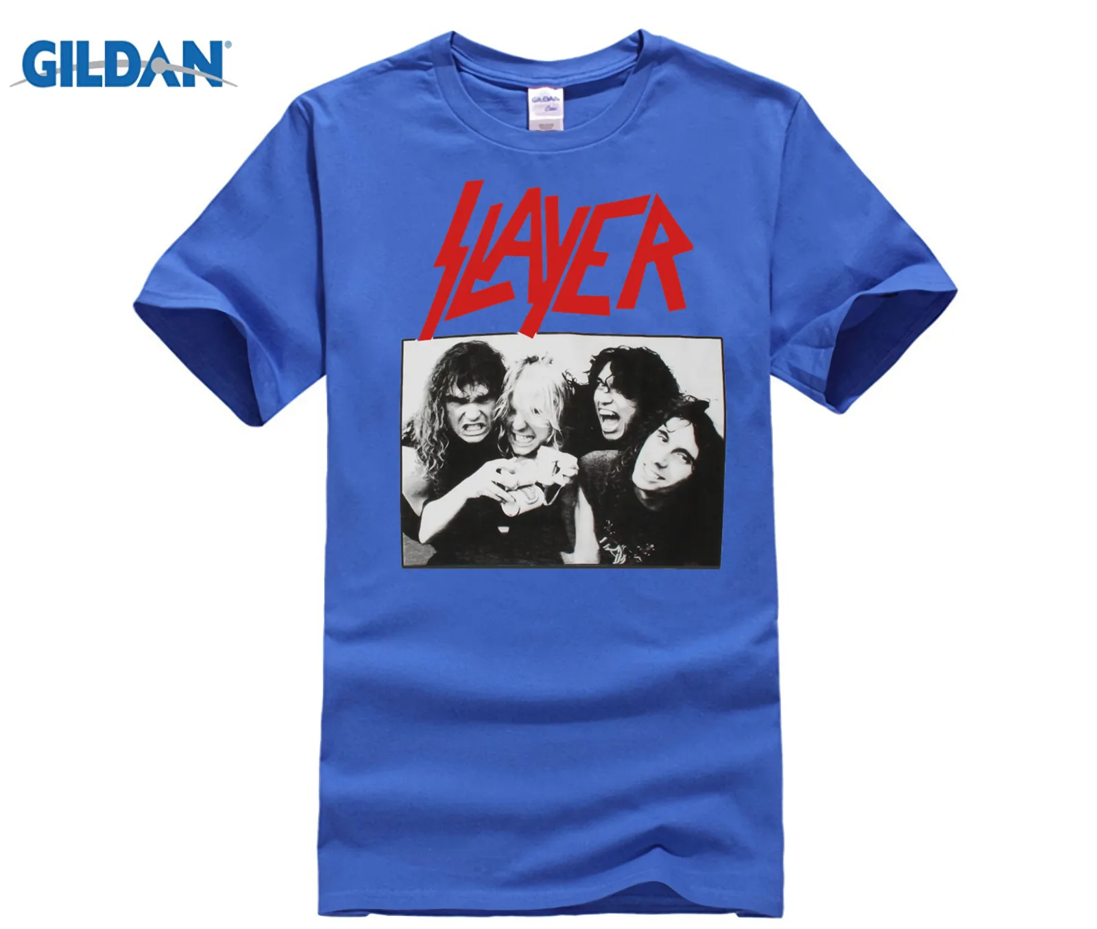 Горячие предложения группа Slayer белая футболка Дейв Ломбардо Джефф ханнеман том
