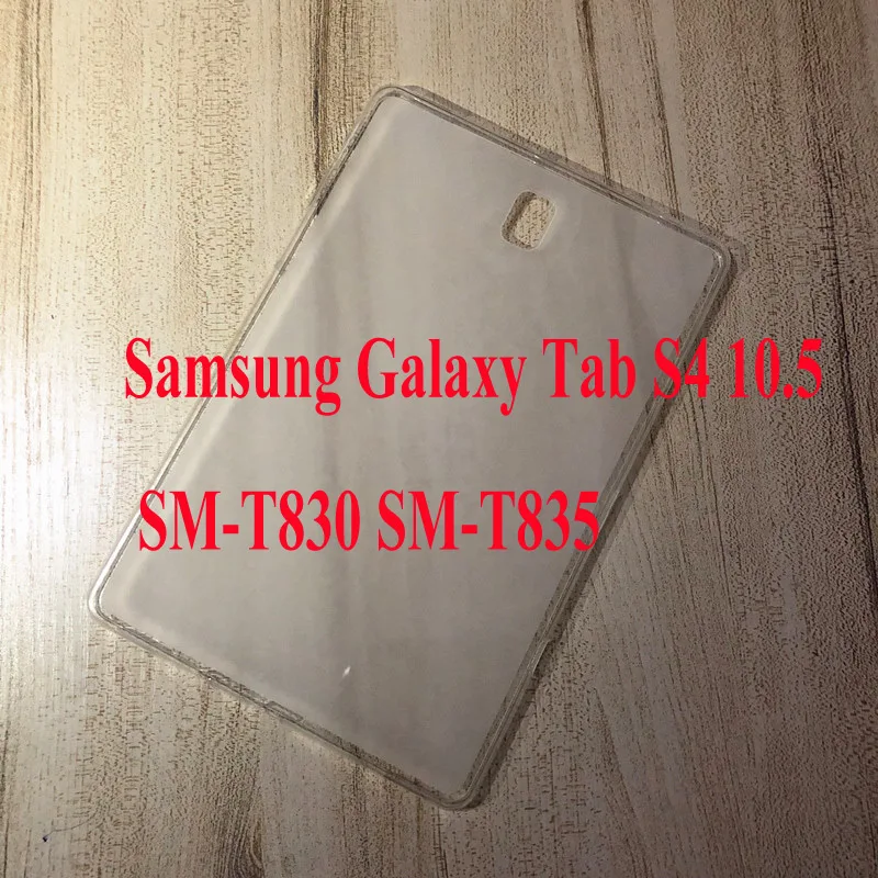 TPU Умный ремешок из искусственной кожи чехол для Samsung Galaxy Tab S4 10,5 T830 T835 SM-T830 SM-T835 10,5 дюймов планшет Funda+ Защитная пленка на экран - Цвет: TPU