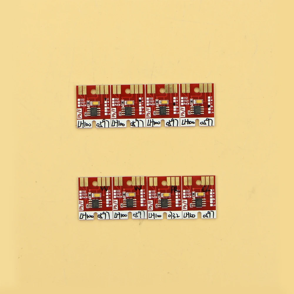 8 шт. светодиодные чипы mimaki для Mimaki UJF3042 UJF6042 BK C M Y WH PR это постоянный чип четкий