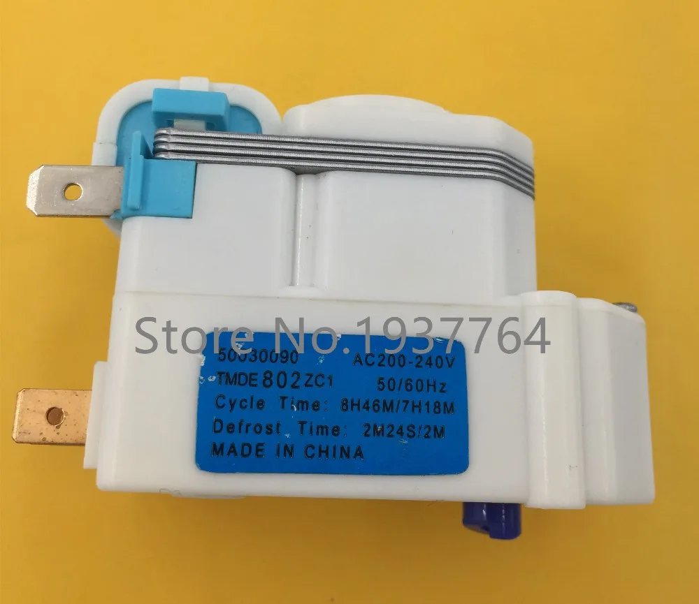 Таймер разморозки Универсальный Sanyo TMDEX09UM1, AC 200-240 В TMDE802ZC1 3018100310 H.J Daewoo кулер для всех 220 В Запчасти для холодильников