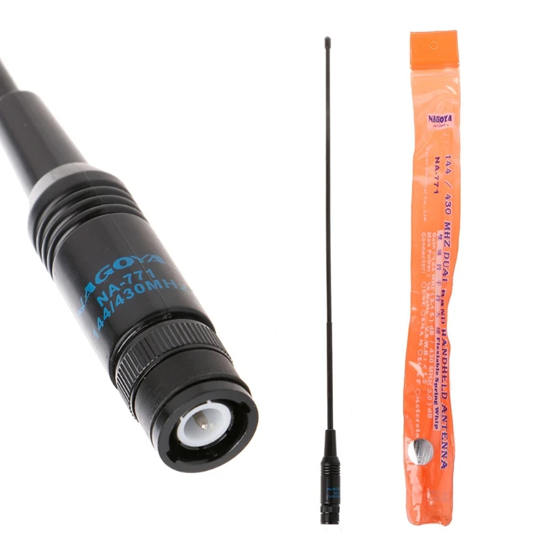 Портативная рация Baofeng Двухдиапазонная VHF/UHF BNC с антенной для радио и радиосвязи NA