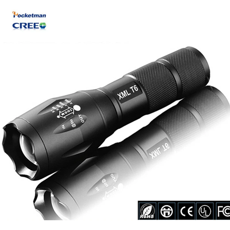 Type B Светодиодный налобный фонарь XM-L T6 4000LM тактический фонарик Фонарь зум Linternas светодиодный фонарик для 3xaaa или 1x18650 Перезаряжаемые Батарея - Испускаемый цвет: Type B