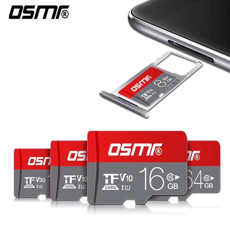 MINI Micro SD card memory disk for drone mp3/MP4 Microsd U3 64 GB 128 32 TF Card flash C10 8 G B16GB | Компьютеры и офис