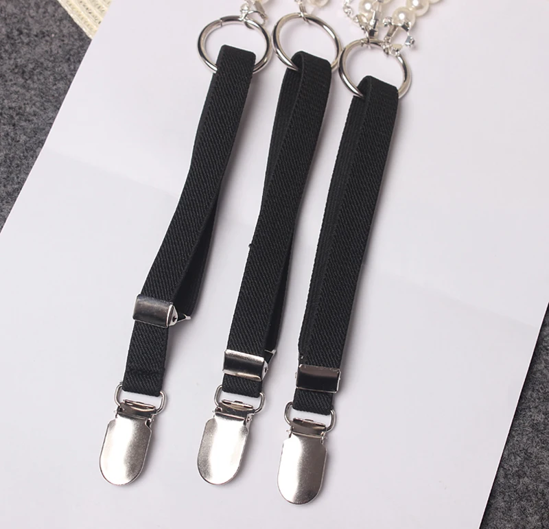 Женские Эластичные подтяжки TWOTWINSTYLE с жемчугом бисером бриллиантами для рубашки