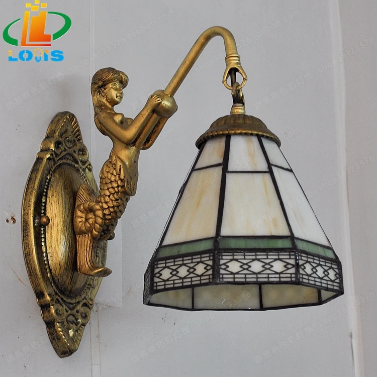 Настенные светильники Tiffanylamps в европейском стиле ретро ностальгические виде