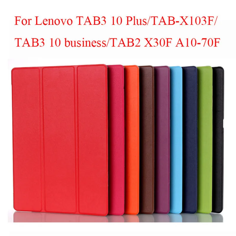 Чехол для lenovo Tab2 A10-70/A10-30 Tab3 10 плюс Tab 3 Бизнес TB-X103F TB2-X30F/X70F подставка чехол планшета