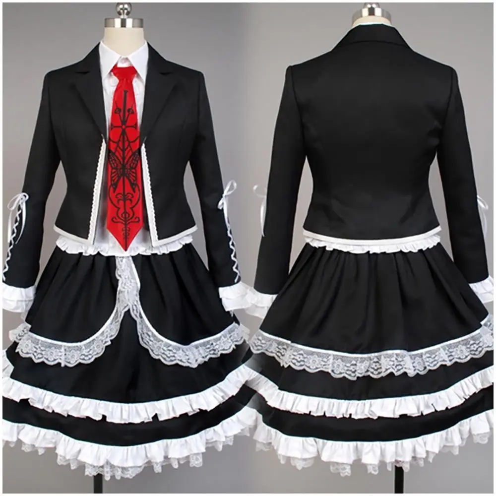 

Костюм для косплея Danganronpa Celestia Ludenberg, униформа для взрослых женщин и девочек, костюм на Хэллоуин, костюм для косплея
