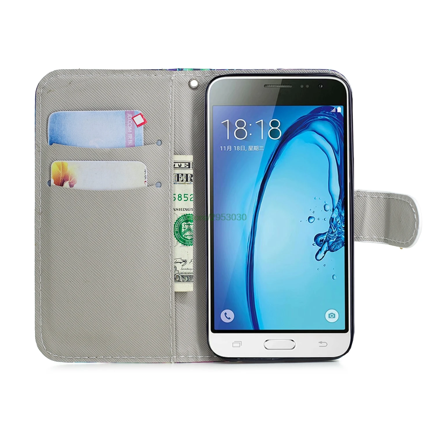 Флип-кейсы для samsung Galaxy J3 J 3 SM J320 J320H J320F J320f/ds J320FN SM-J320H SM-J320F SM-J320Fn чехол для телефона из искусственной кожи